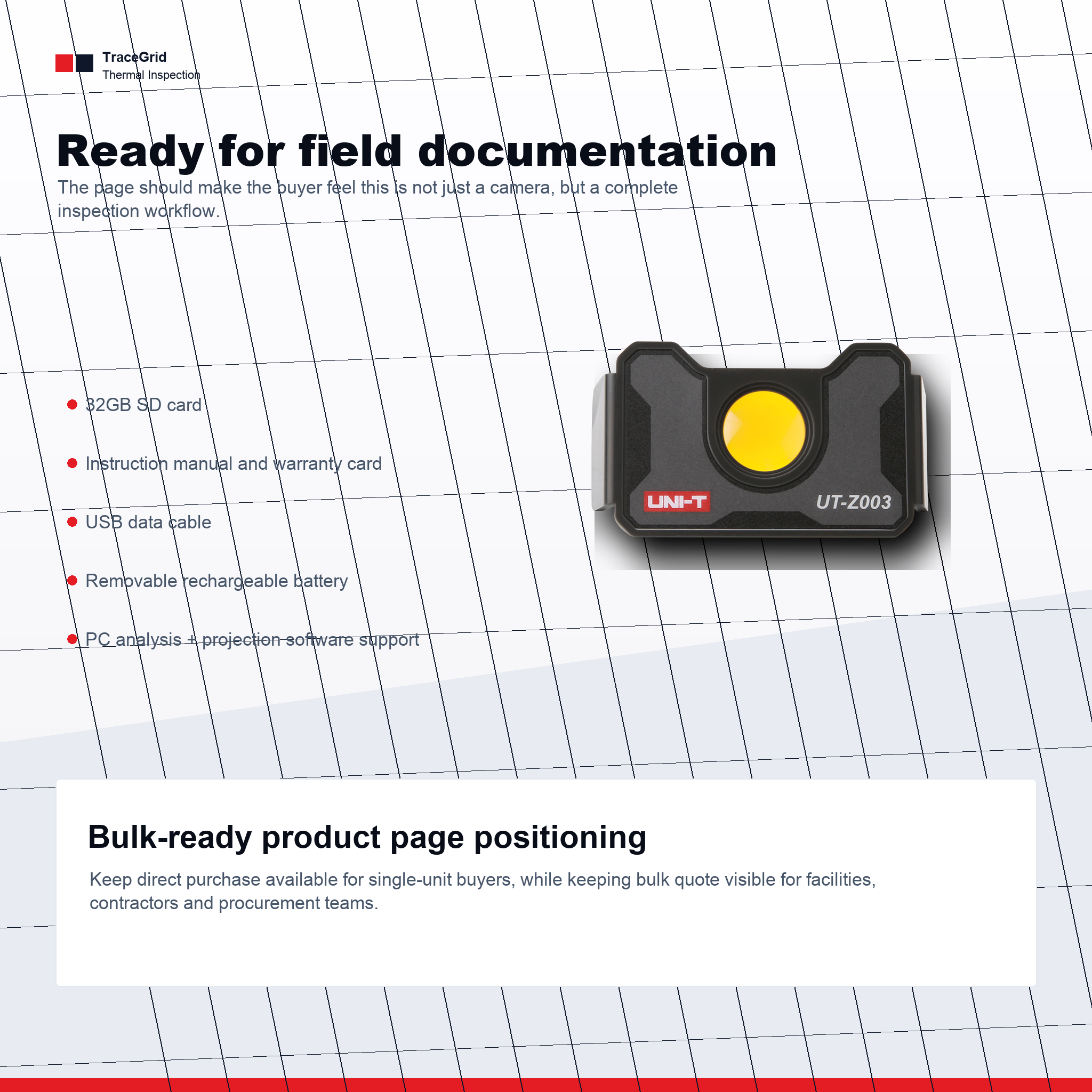 UNI-T UTi320E accessories